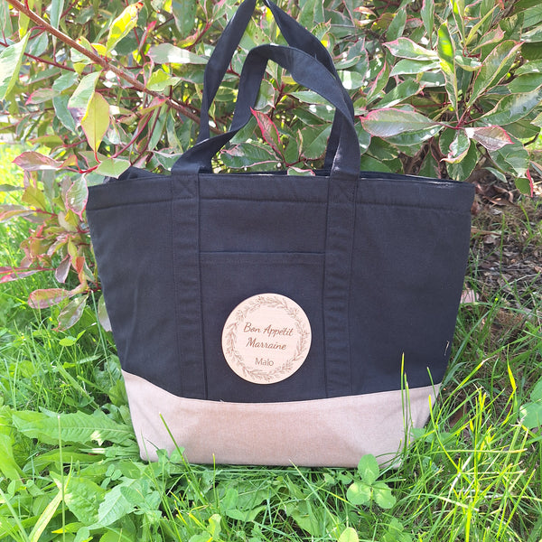 Sac shopping isotherme recyclé