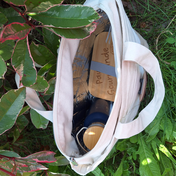 Sac shopping isotherme recyclé