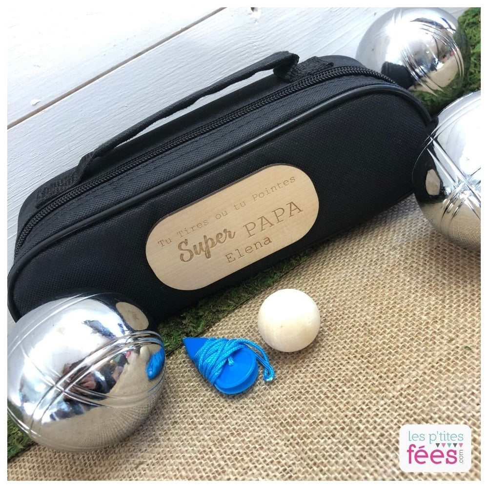 Coffret boule de pétanque