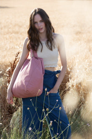 Sac en coton délavé