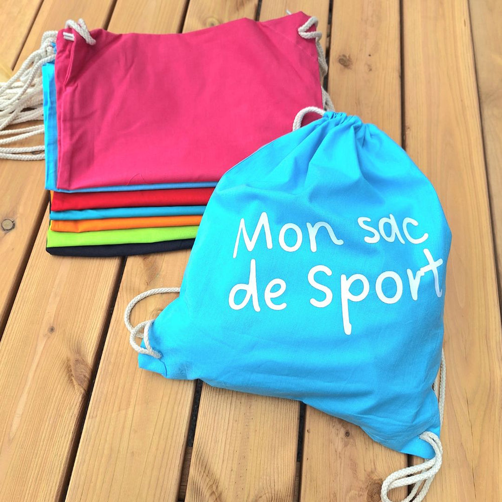 Sac tissu personnalisable