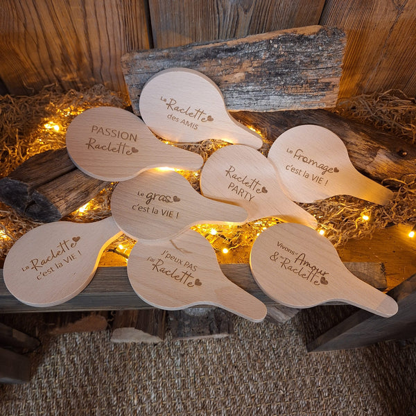 8 reposes poêlons à raclette