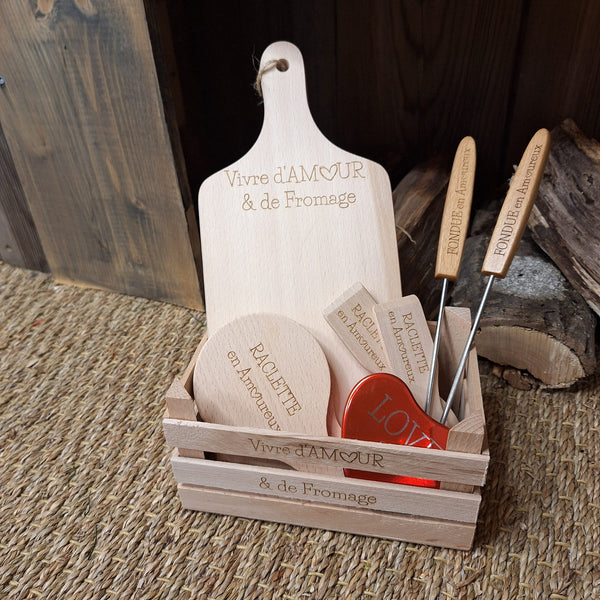 Coffret Spécial fromage Saint-Valentin