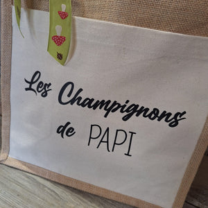 Sac à champignon personnalisable