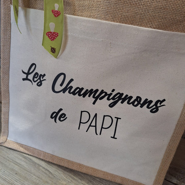 Sac à champignon personnalisable