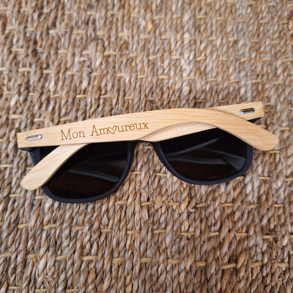 Lunettes de soleil Mon amoureux ou mon Amoureuse