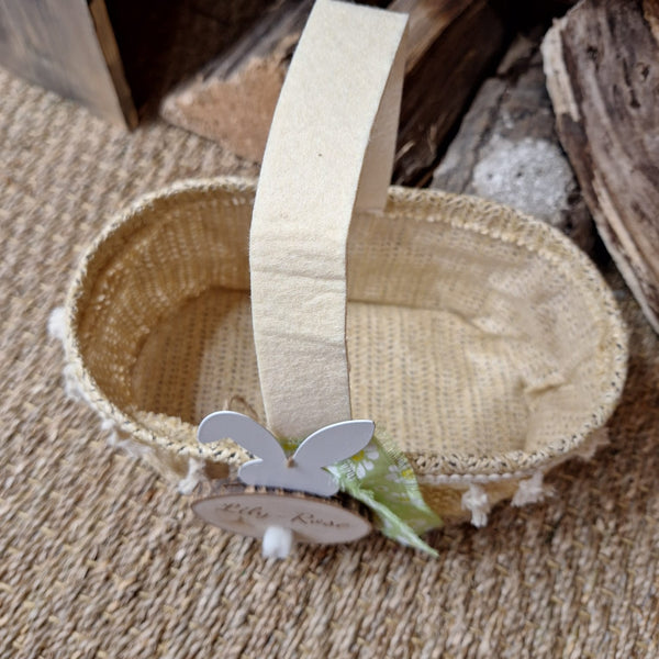 Petit panier de Pâques personnalisable