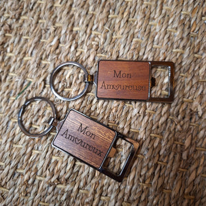 Porte clé "Mon amoureux ou Mon Amoureuse"