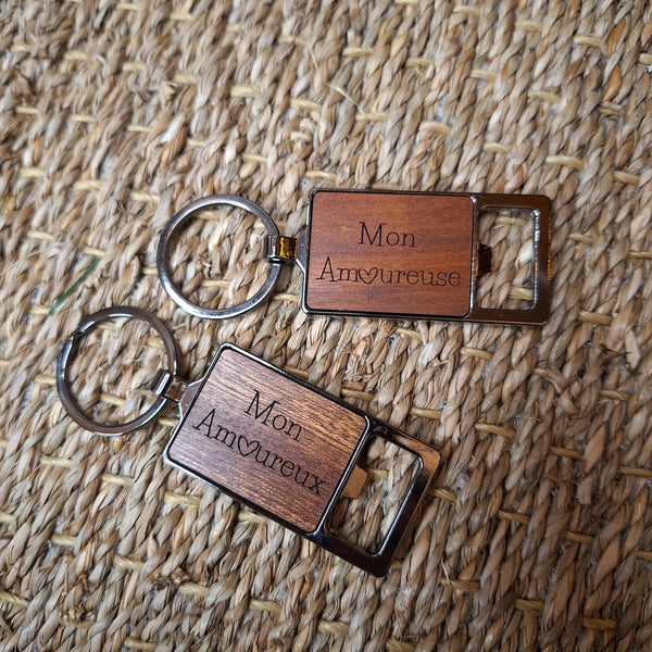 Porte clé "Mon amoureux ou Mon Amoureuse"