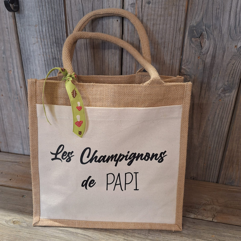 Sac à champignon personnalisable