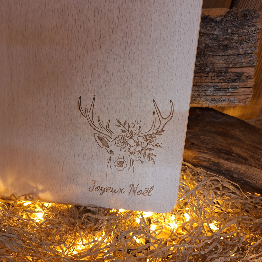 Planche personnalisable cerf