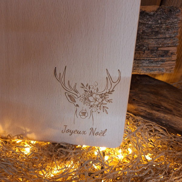 Planche personnalisable cerf