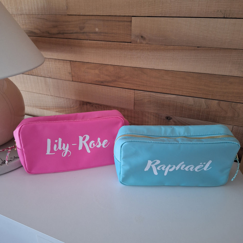 Trousse de toilette personnalisable
