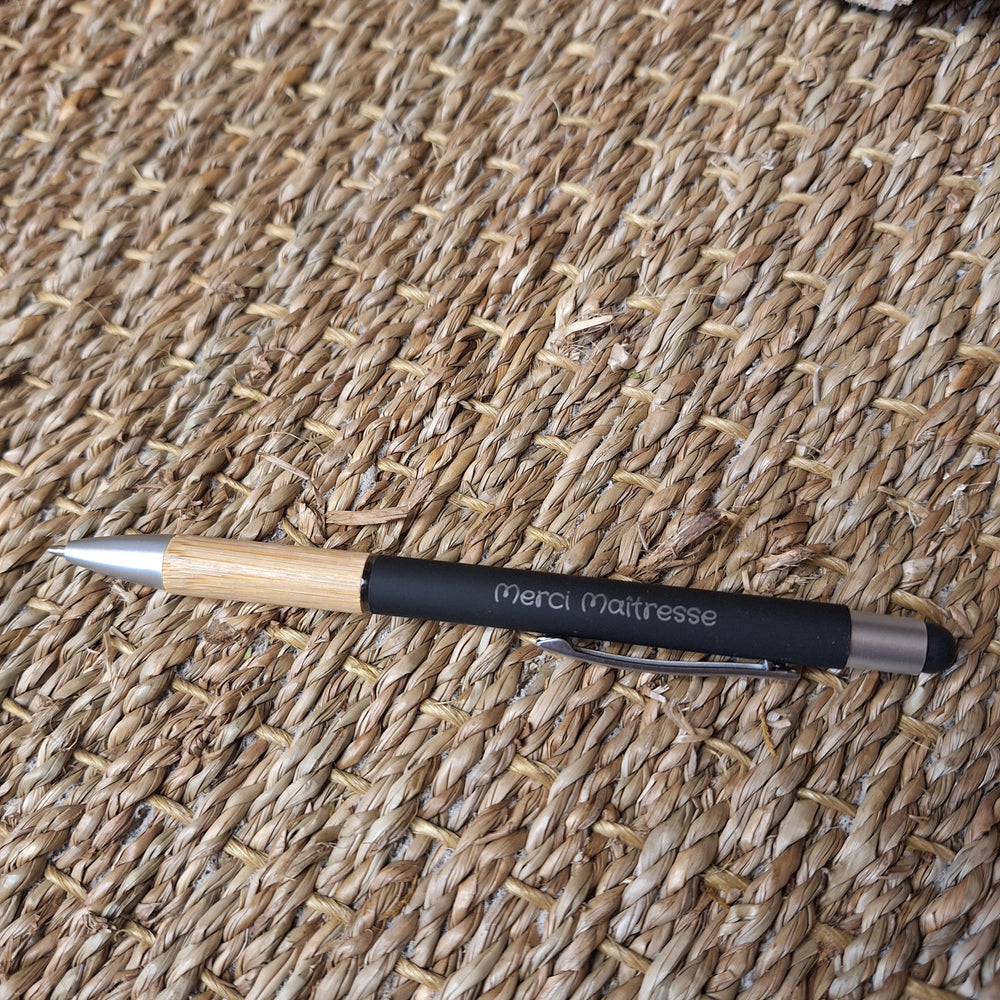 Stylo bille tactile personnalisable