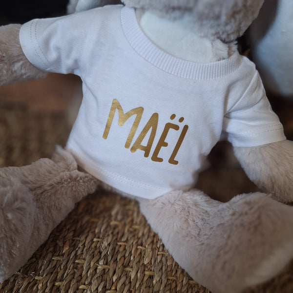 Peluche personnalisable
