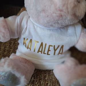 Peluche personnalisable