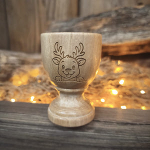 Coquetier de Noël personnalisé 🇫🇷