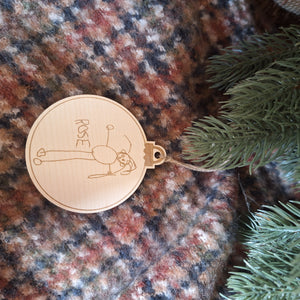 Boule de Noël dessin enfant