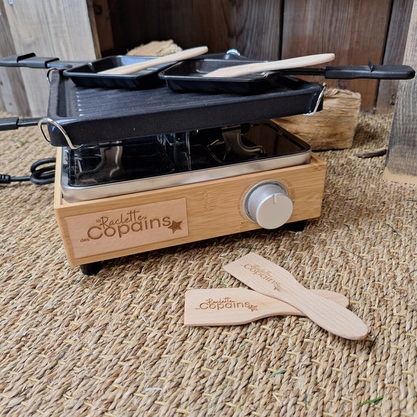 Appareil à raclette 4 personnes personnalisable