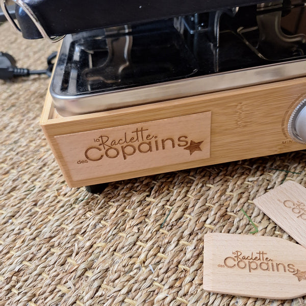 Appareil à raclette 4 personnes personnalisable