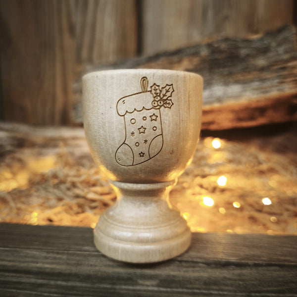 Coquetier de Noël personnalisé 🇫🇷