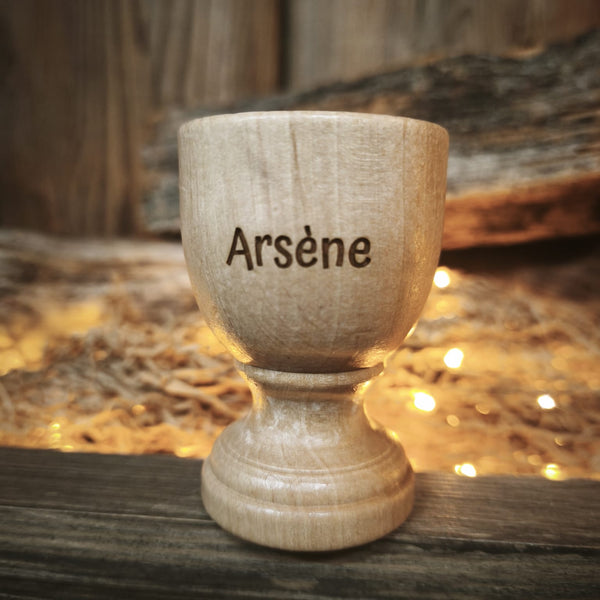 Coquetier de Noël personnalisé 🇫🇷