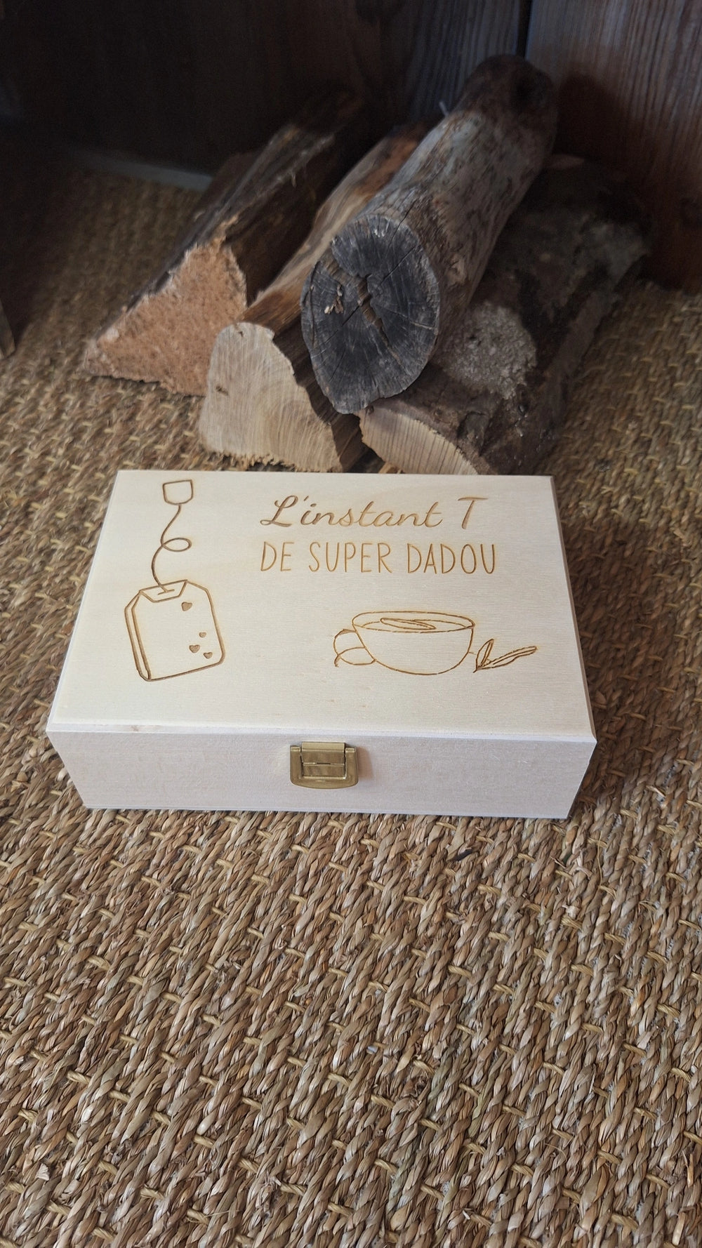 Boite en bois personnalisable
