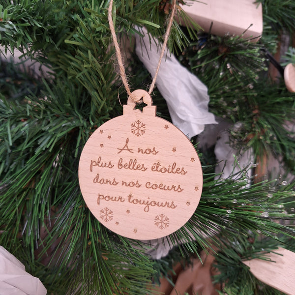 Boule de Noël flocon