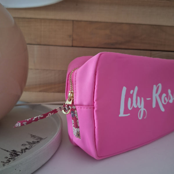 Trousse de toilette personnalisable