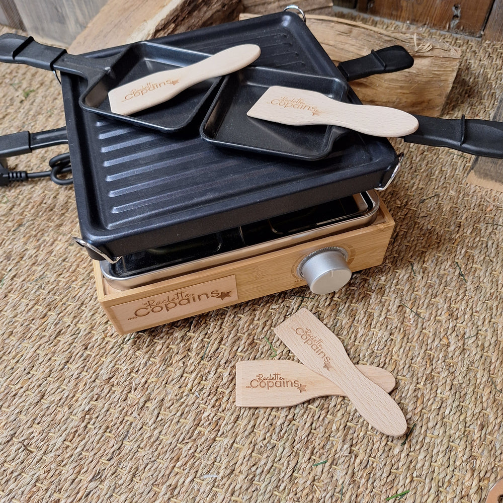 Appareil à raclette 4 personnes personnalisable