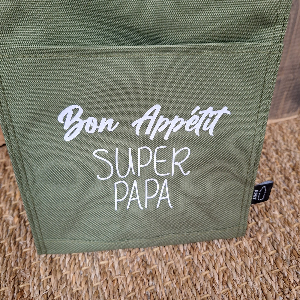 Sac isotherme kaki super papa