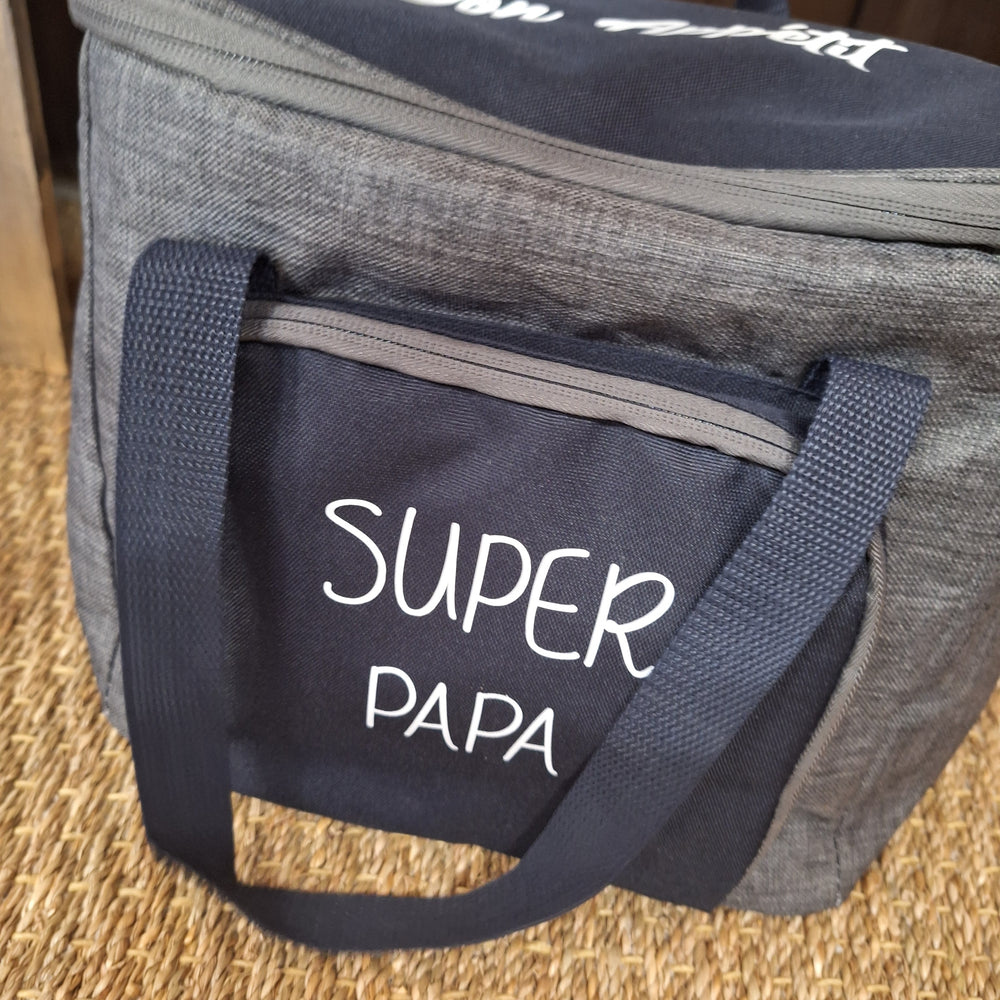 Sac isotherme Bon appétit Super Papa