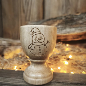 Coquetier de Noël personnalisé 🇫🇷