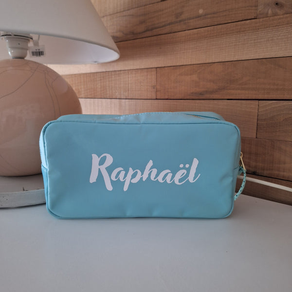 Trousse de toilette personnalisable